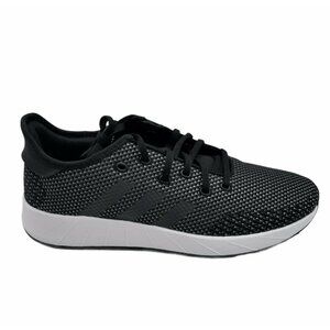 Adidas Questar X BYD Low Lace Up Mesh Womens Running Shoes Black White‎ Size 11